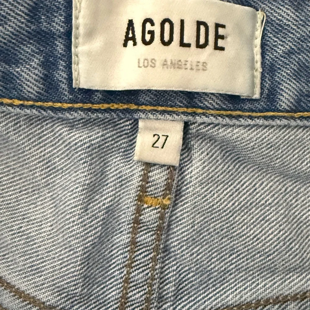 AGOLDE Parker Vintage Cut Off Short in Swapmeet Wash Size 27 Celeb Style - Picture 6 of 8